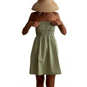 NEW ROURI teresa dress in green